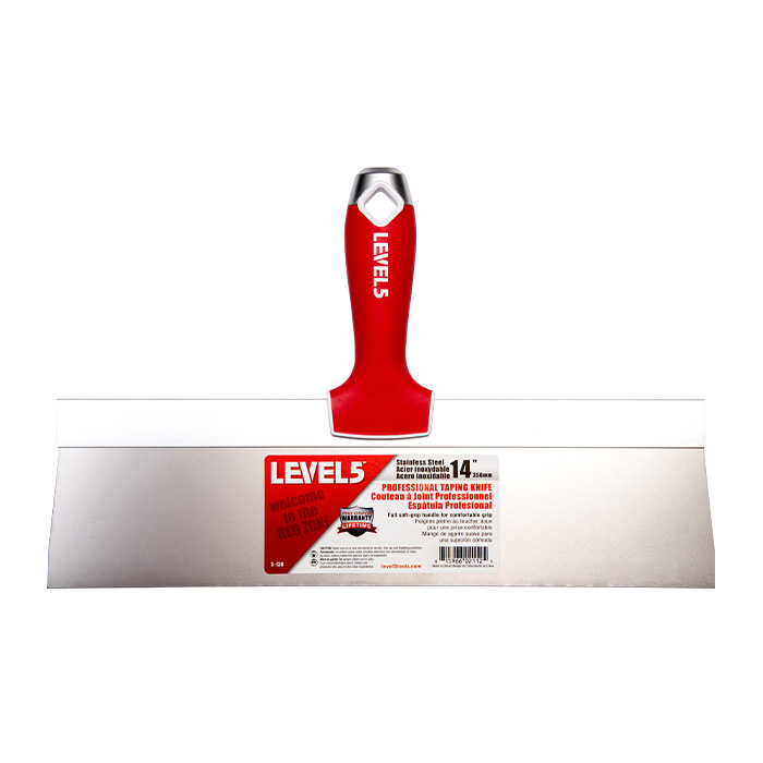 Level 5 Afstrijkmes Softgrip 14 inch (355 mm) RVS