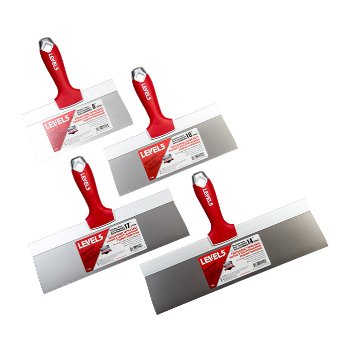 Level 5 Afstrijkmes Softgrip 14 inch (355 mm) RVS