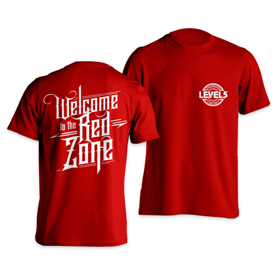 Level 5 shirt redzone