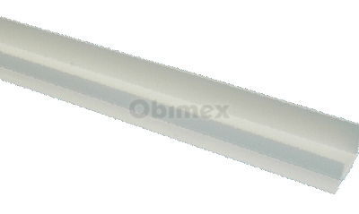 PVC wandelstok met zelfklevend foam 2500mm tbv 12.5mm 8825(56s/pk)