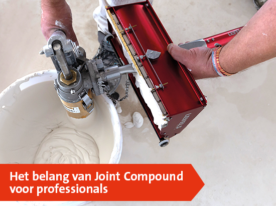 Het belang van Joint Compound voor professionele afvoegers