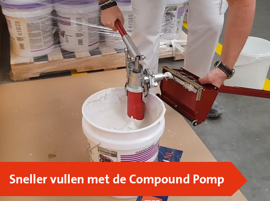 Sneller vullen met de compound pomp