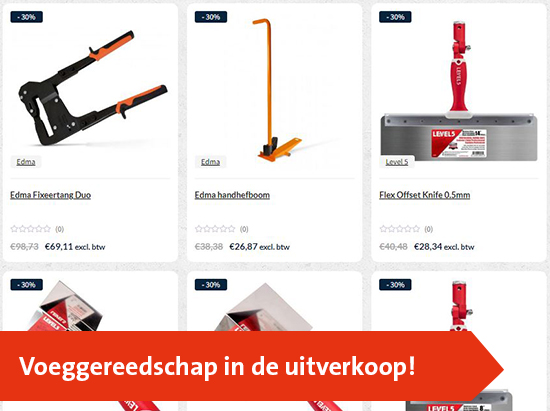 Bespaar Groot op Topmerken Edma en Level5 Tools: Uitverkoop Nu Beschikbaar!