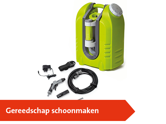 Gereedschap schoonmaken