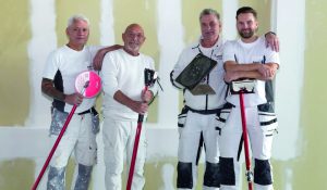 Het Afbouw David team